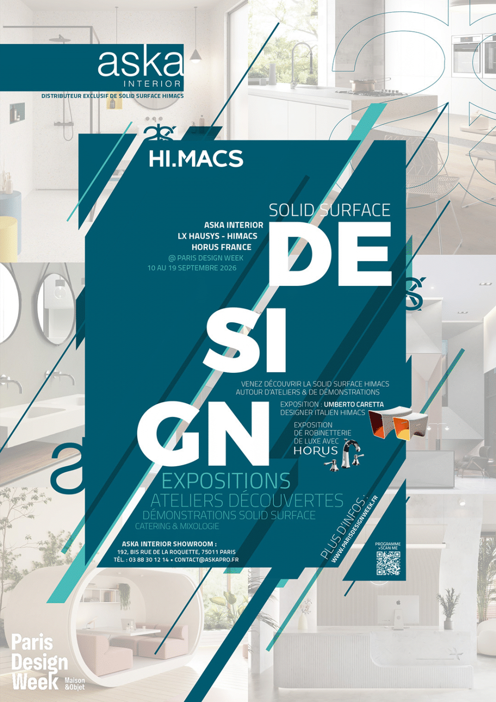 Solid Surface Design un événement par ASKA Interior Affiche Solid Surface Design