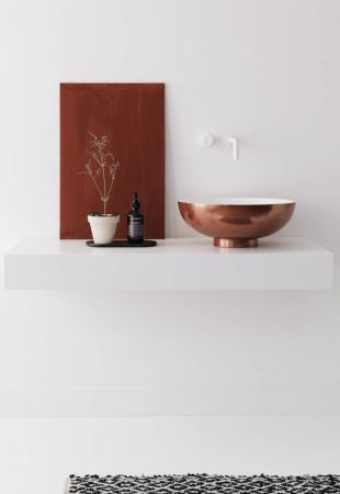 L'élégant mariage du HIMACS et du cuivre